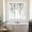 Green, variant on Shower Window Curtain, Watercolor Purple Eucalyptus Small Short Waterproof Bathroom Window Curtain with Hooks, 30x36 Inch