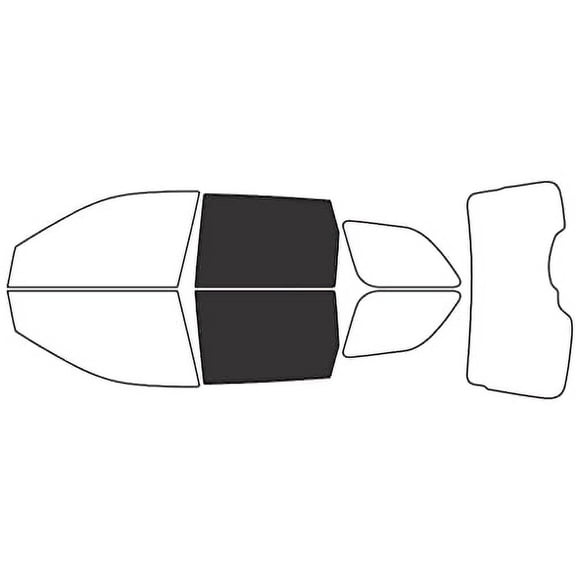Rvinyl Car Window Pre Cut Tint Kit Back 20% Single Ply Fits Jeep Grand Cherokee 2011-2013