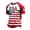 Red, variant on Mens USA Soccer Jersey American Flag Star Stripe Short Sleeve T-Shirt National Team Athletic Fan Graphic Tee Quick Dry Breathable Sports Top for Game Day Red 4XL