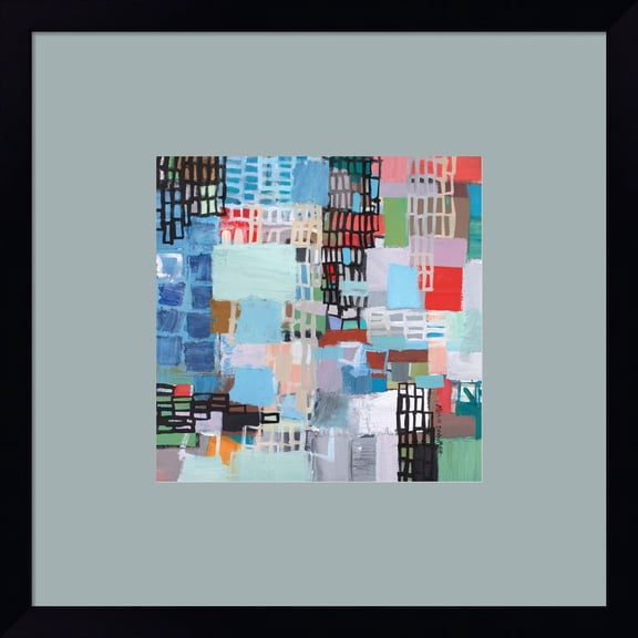Great Art Now Within The Other by Michelle Daisley Moffitt, Framed Wall Art, 15W x 15H