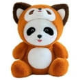 thumbnail image 2 of Goowood Red Panda Plush Panda Stuffed Animal 2 in 1 Cute Panda Plushie Toy Soft Red Panda Stuffed Animal Pillow for Kids Adults 13.7 Inch, 2 of 8