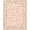 Pink Ivory, Pattern 4, variant on ODIKA Diagonal Animal Motif Leopard Spotted Abstract Border Design for Dorm Room, Small Living Apartment, Stain Resistant Low Profile
