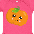 thumbnail image 4 of Inktastic Smiling Pumpkin, Orange Pumpkin, Halloween Boys or Girls Baby Bodysuit, 4 of 5