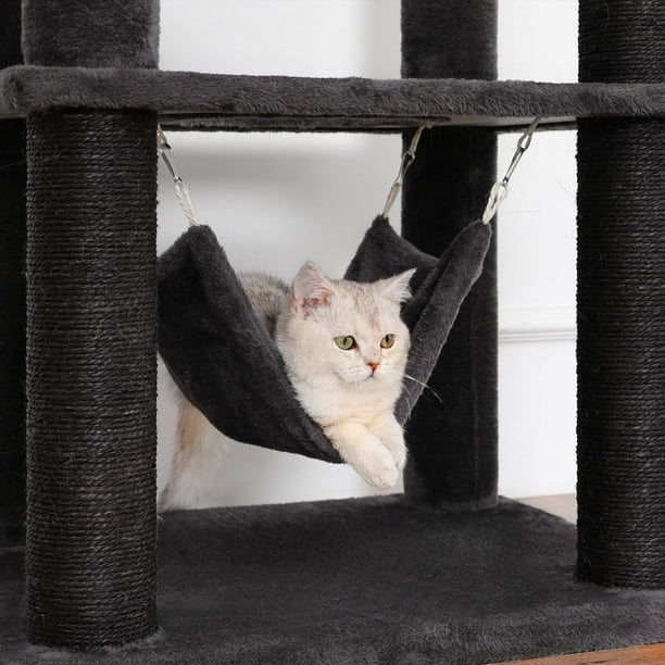 family cats　1001 Multi-Functional Cat Tower, 73.6 in., Dark Grey - Samsclub.com