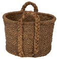 thumbnail image 2 of Household Essentials Grand Panier de Rangement en Osier avec Poignée Tressée, Brun Clair, 2 of 4