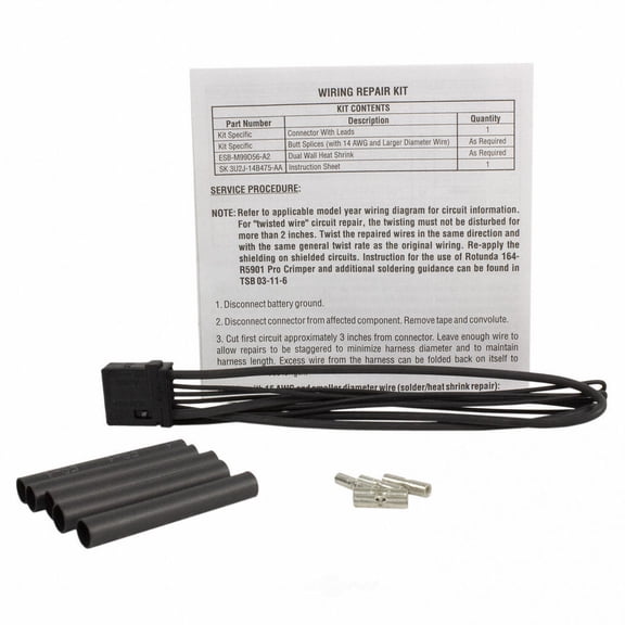 Motorcraft WPT-1450 Seat Height Motor Connector Fits select: 2010-2014,2021-2023 FORD F150