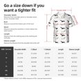 thumbnail image 6 of Lsque Dachshund Dog pattern Hawaiian Shirt for Men, Unisex Summer Beach Casual Short Sleeve Button Down Shirts-Small, 6 of 9