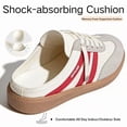 thumbnail image 4 of BERANMEY Women's Casual Slip-On Sneakers Comfortable Mules with Cushioned Sole for Daily Wear Stylish Retro Casual Shoes for Women, 4 of 9
