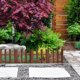 thumbnail image 2 of Valla decorativa para exteriores, bricolaje, parapeto de jardín, valla de balcón, valla de madera para jardín, 2 of 7