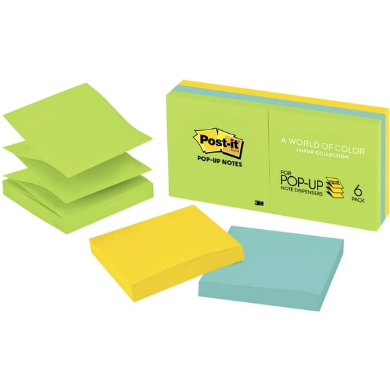 Post It Reg Mmmr330au Pop Up Jaipur Notes Refill 6 Pack Post It Reg Mmmr330au Pop Up Jaipur Notes Refill 6 Pack Orted