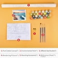 thumbnail image 4 of TISHIRON Paint by Numbers for Adults,16x20 inch Canvas Wall Art Seaside Landscape Oil Painting by Numbers Kit for Home Wall Decor (Frameless), 4 of 6