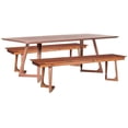 thumbnail image 4 of Godenza Bench Walnut-Color:Brown,Finish:NC Lacquer (Matt),Style:Mid-century modern, 4 of 4