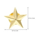 thumbnail image 4 of 12 insignias con forma de estrella, alfileres de solapa, insignias de clasificación de estrellas, decoraciones para disfraces de fiesta., 4 of 5