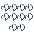 thumbnail image 4 of Clip de material acero Inoxidable Piezas en de de Oreja Sin Perforaciones Azul, 4 of 8