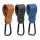 thumbnail image 4 of Gancho para cochecito de bebé de cuero Pu, organizador giratorio de 360 ​​grados, accesorios para cochecito, 1/2 Uds., 4 of 5
