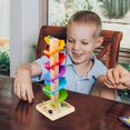 thumbnail image 4 of Educational Learning Toy - ZGEER - Tree - Marble Run - Natural Wood, 4 of 4