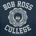thumbnail image 3 of Teelocity Bob Ross College Label Graphic T-Shirt (2XL - Standard Fit, Navy), 3 of 4