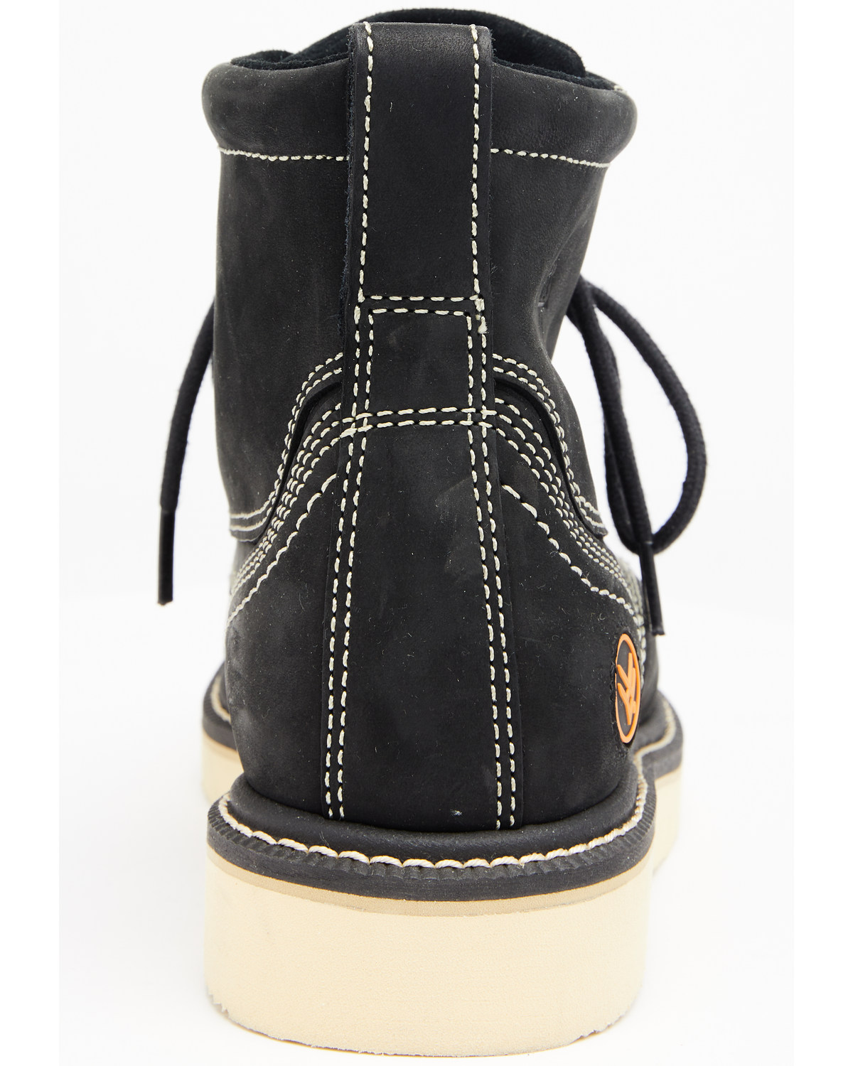 Hawx Grade Men\'s 12 D Moc Toe Wedge Sole Work Boots Black Leather‎ BHX00RPW39 Hawx Men main image 3