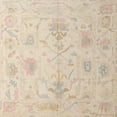 thumbnail image 1 of Ahgly Company Indoor Square Abstract Deep Peach Orange Oriental Area Rugs, 7' Square, 1 of 6