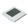 thumbnail image 2 of Termostato de calefacción de caldera ABS Pantalla LCD Controlador de temperatura ambiente con luz de fondo, Blanco Methold HA002469-02B, 2 of 6
