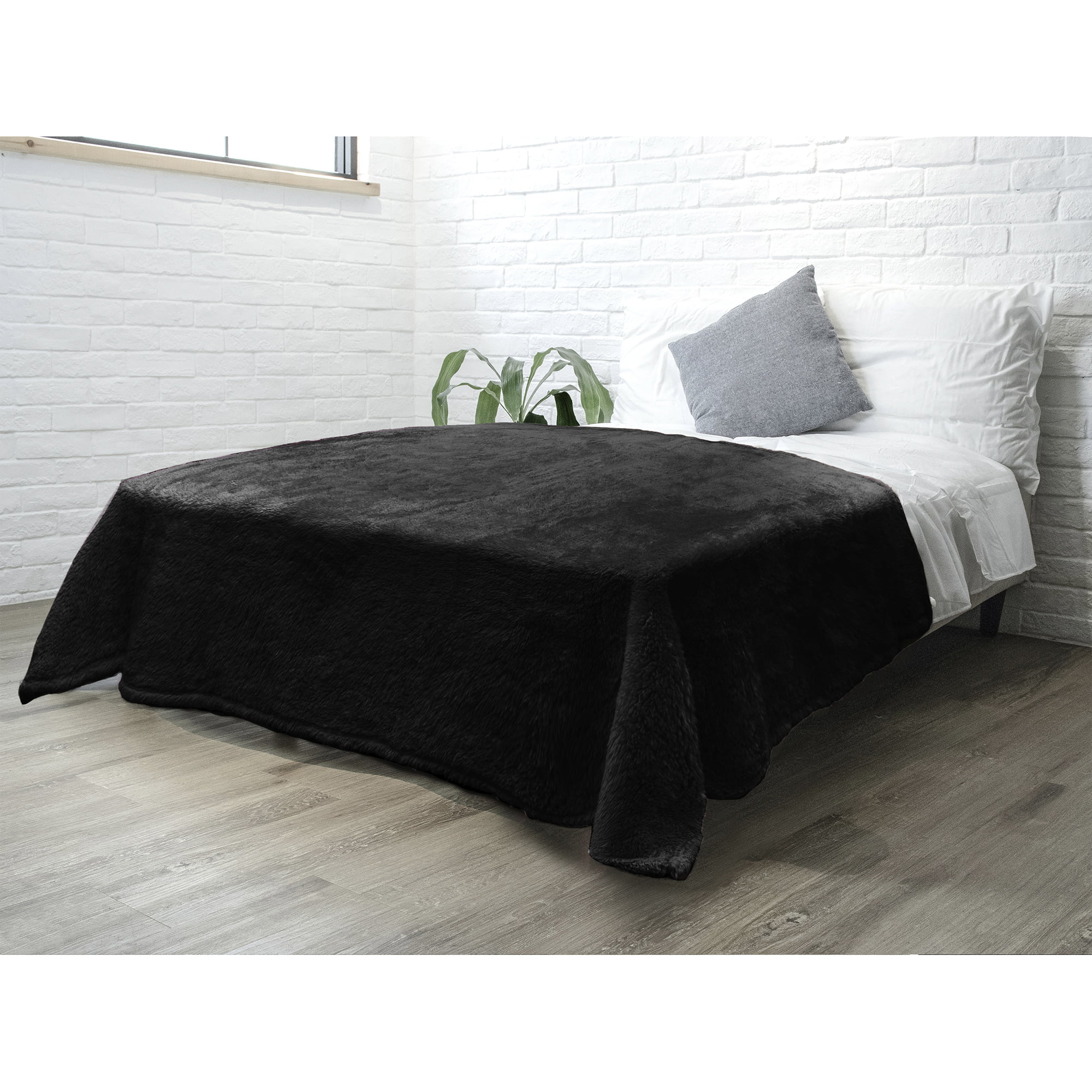 Large Fluffy Blanket Shaggy Fur Sofy Warm Sofa Bed Throw Fleece Bedspread Cover 