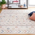 thumbnail image 3 of Safavieh  Blair Machine Washable Slip Resistant Marjanne Rug 8'  x  10' - Beige/Multi - Rectangle, 3 of 13