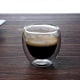 thumbnail image 3 of 12 Sets of 80ml Double-Walled Hollow Glass Coffee Cups for Drinking Tea, Coffee, Drinking Glasses, 3 of 5