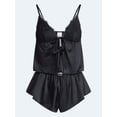 thumbnail image 5 of Joyspun Women's Bridal Lace Satin Cami and Shorts Set, 2-Piece, Sizes XS-XXXL, 5 of 5