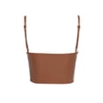 thumbnail image 4 of Pompotops Femmes de la Mode Tout-Match Fronde Slim Courte Veste Ombilicale T Shirt Blous, 4 of 7