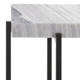 thumbnail image 6 of Safavieh Aloha Modern Metal End Table, Gray / Black, 6 of 9
