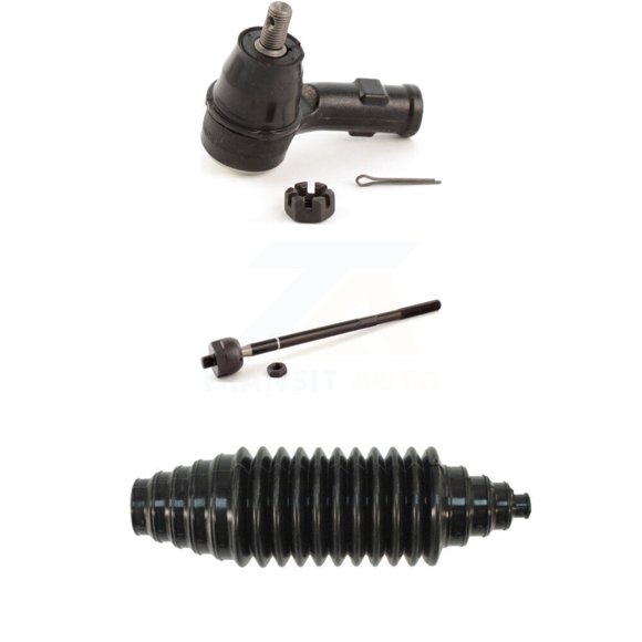 Transit Auto Kit de Direction avant Gauche (Conducteur Côté) Embout de Biellette et Kit de Démarrage pour Voiture 2009-2011 Ford Focus Sans Ratio Fixe KTB-100500