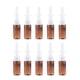thumbnail image 1 of 10pcs 15 ml de botellas de pulverizador nasal portátiles Rhinitis recargable Bottles de pulverización vacía de niebla vacía (Brown HOMEMAXS mx4336654, 1 of 5