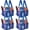 Blue, variant on 4 Pcs Mesh Shower Caddy Portable Large Quick Dry Shower Caddy Basket with Deeper 8 Pockets and 2 Handles Hanging Bag for College Dorm Room(Navy Blue)