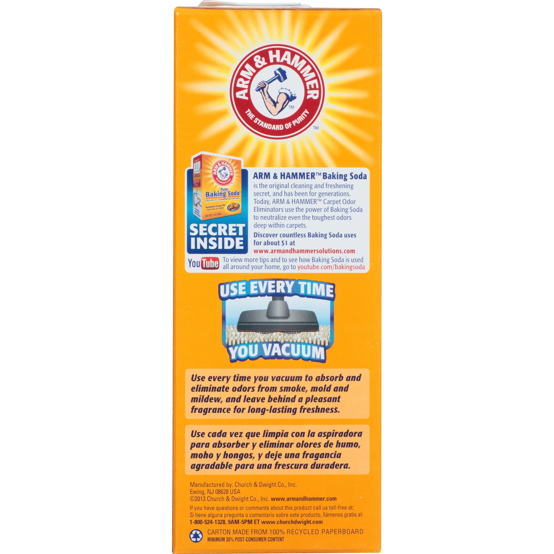 (6 pack) ARM & HAMMER Fresh Scentsations Carpet Odor Eliminator Powder, Island Mist, 30 oz