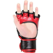Combat Sports Traditional MMA Fight Gloves XLarge Black / Red