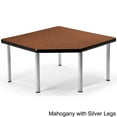 thumbnail image 5 of ET3030-GRY-BLG -OFM office home computer college school task corner table with 5 legs, 5 of 5