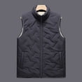 thumbnail image 2 of Dpytoraw Men Vest Plus Velvet Plus Vest Casual Fashion Warm Dad Vest Back, 2 of 5