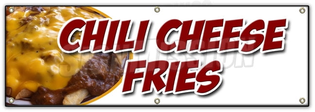 Cheese Fries Advertising Vinyl Banner Flag Sign Many Sizes Available USA 