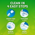 thumbnail image 5 of Scrubbing Bubbles Toilet Bowl Cleaner Wand Starter Kit, Flushable Toilet Pads, Fresh Brush Cleaning System, Citrus, 1 Wand, 1 Stand, 8 Count, 5 of 14