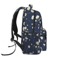 thumbnail image 3 of Disketp Daisies Flowers Backpack for Men and Women - Lightweight Backpack Classical with Multi-pockets Casual Daypack for College Workplace Travel, 3 of 5
