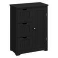 thumbnail image 5 of ZENY Bathroom Storage Cabinet with 3 Drawers and 1 Adjustable Shelf , Entryway Home Decor Furniture Towels Storage Organizer Unit, Black, 5 of 8