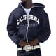thumbnail image 1 of Gibobby Sudaderas para hombre Sudadera con capucha para hombre con cierre completa(Azul oscuro,CH), 1 of 5