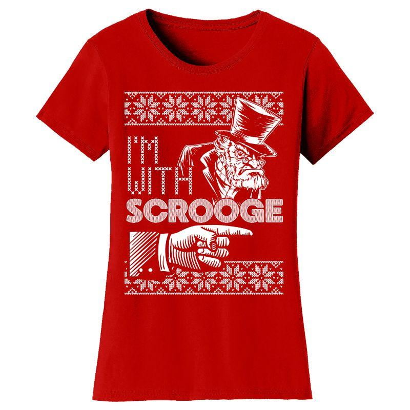 scrooge ugly christmas sweater