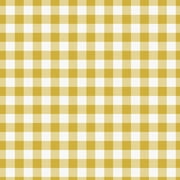 The Pioneer Woman 44" Cotton Check, Plaid and Printed Sewing & Craft Fabric By the Yard, Yellow and White