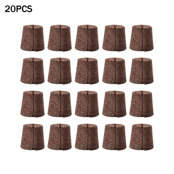Premium Bio-Peat Moss Seedling Starter Blocks 40-Pack For Hydroponics And Plant Propagation