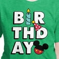 thumbnail image 3 of Mickey & Friends - Mickey Birthday Icons - Youth Short Sleeve Graphic T-Shirt, 3 of 5