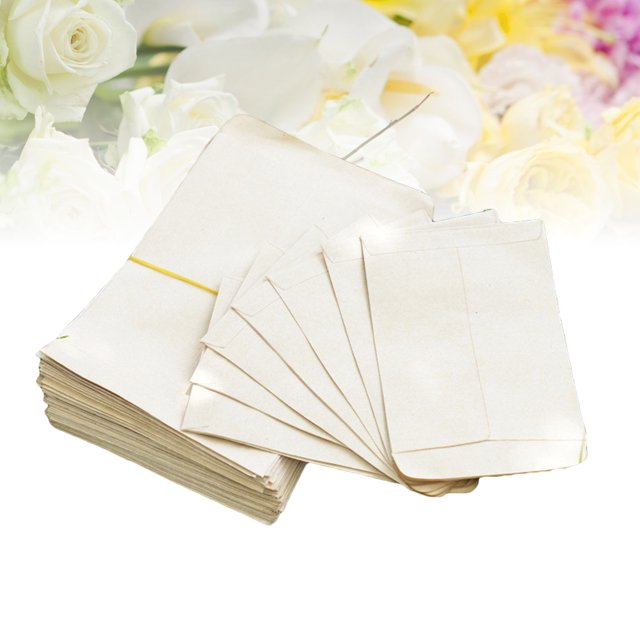 FELTECHELECTR 50pcs Paper Bags For Beans Nuts Storage Food Grade Bags Durable For Takeaway Packaging Deep Fry Foods