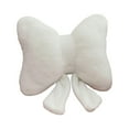 thumbnail image 1 of Cojín con lazo para interior de coche, sencillo y elegante, con soporte lumbar. Cojín decorativo para sofá. Blanco, 1 of 7
