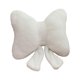 thumbnail image 1 of Cojín con lazo para interior de coche, sencillo y elegante, con soporte lumbar. Cojín decorativo para sofá. Blanco, 1 of 7