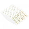 thumbnail image 1 of Nail Decal,  Exquisite Nail Art Sticker, Female Girl For Woman Lady Silver,Gold, 1 of 8